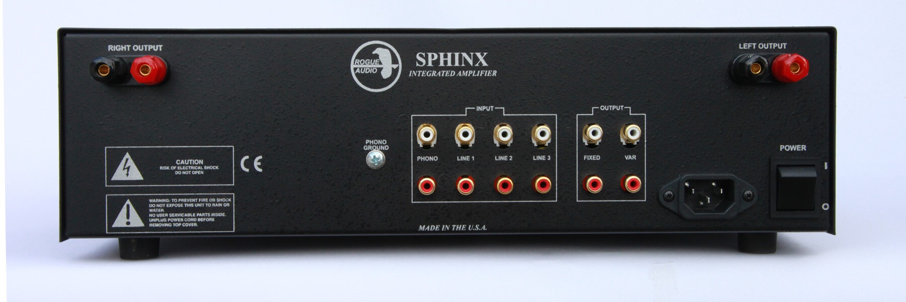ethisch In beweging Goneryl Review Rogue Audio Sphinx 3 hybride versterker met een hoge resolutie en  vloeiende neutrale klank