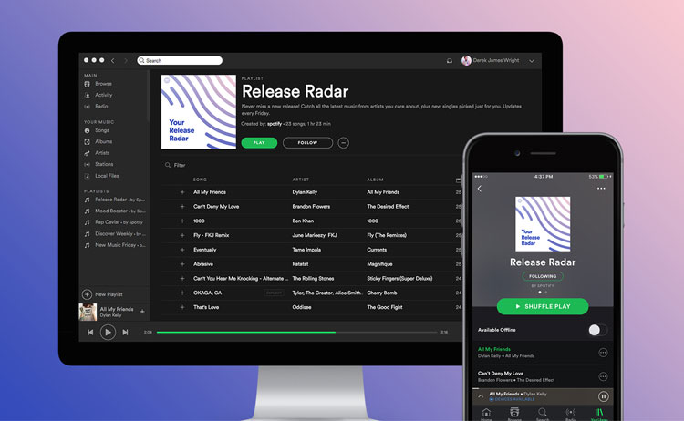 Spotify Release Radar