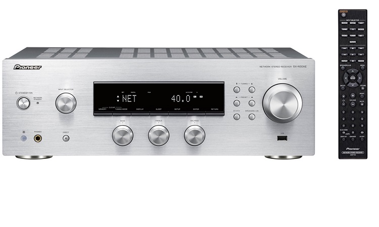 2017-09-27 Pioneer-SX-N30AE Silver Front (750x450)