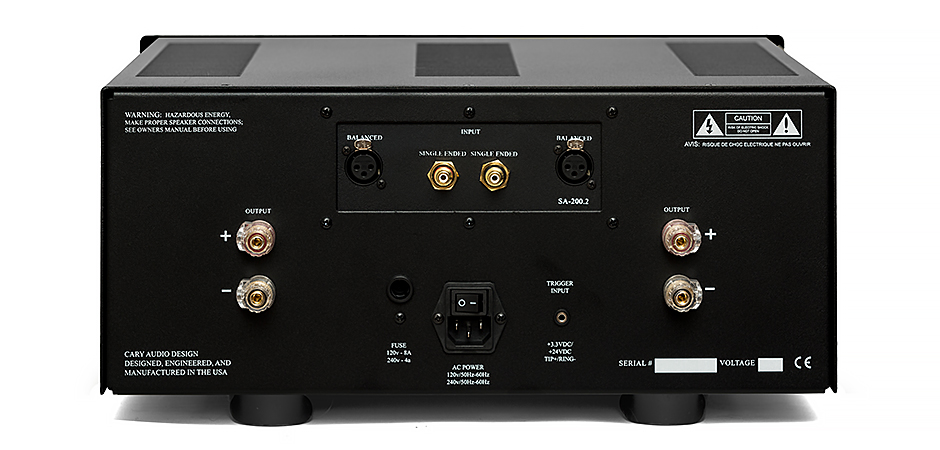 Cary Audio introduceert eindversterkers SA 200.2 ES en SA ES