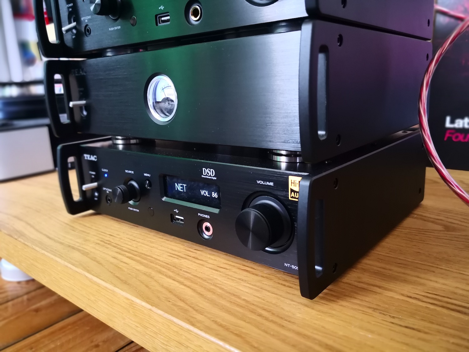 Review TEAC NT 505 DACnetwerkspeler en CG 10M klokgenerator