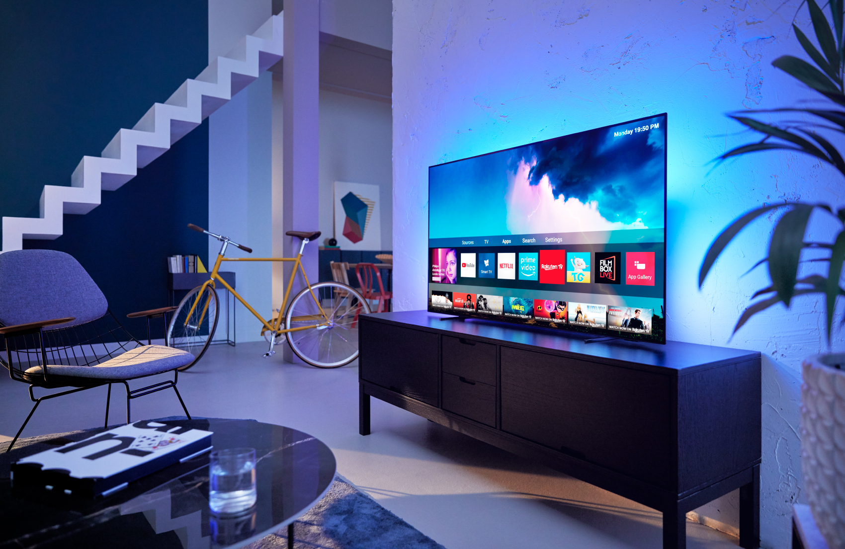 Philips lanceert nieuwe OLED+ tvs met speakers B