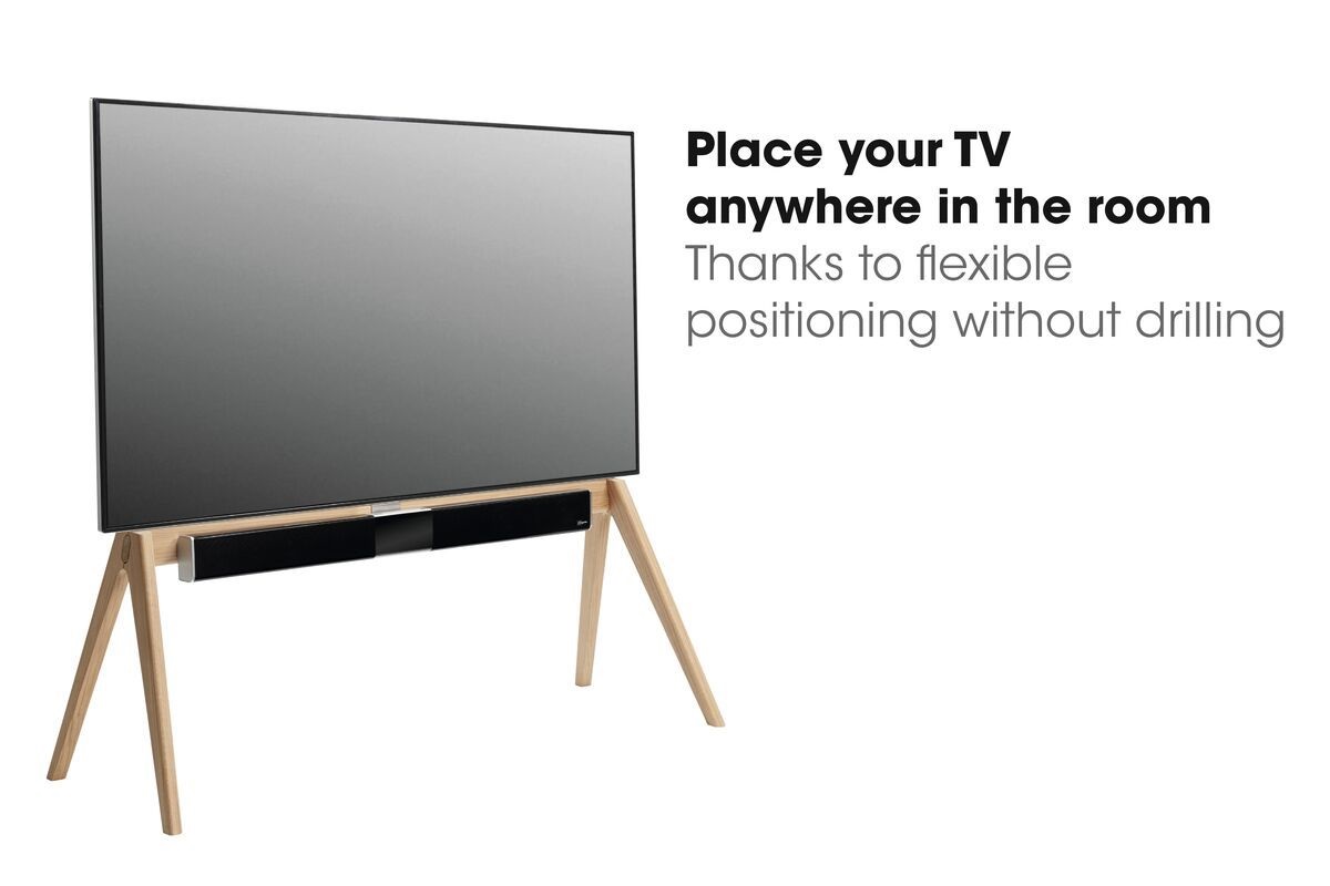 Dominant Boren toenemen Vogelss NEXT OP2 houten tv standaard ontvangt iF design award 2020