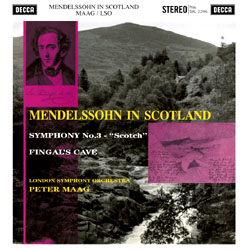 Mendelssohn : Symphony Nr. 3, Overture “The Hebrid