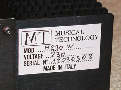Musical Technology M270